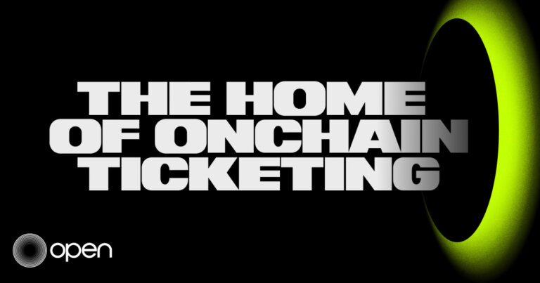 New RWA usecase unlocked as OPEN launches onchain ticketing ecosystem