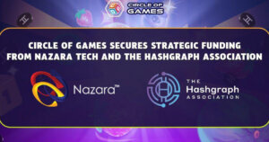 Circle of Games secures $1 million of strategic funding from Nazara Technologies and The Hashgraph Association