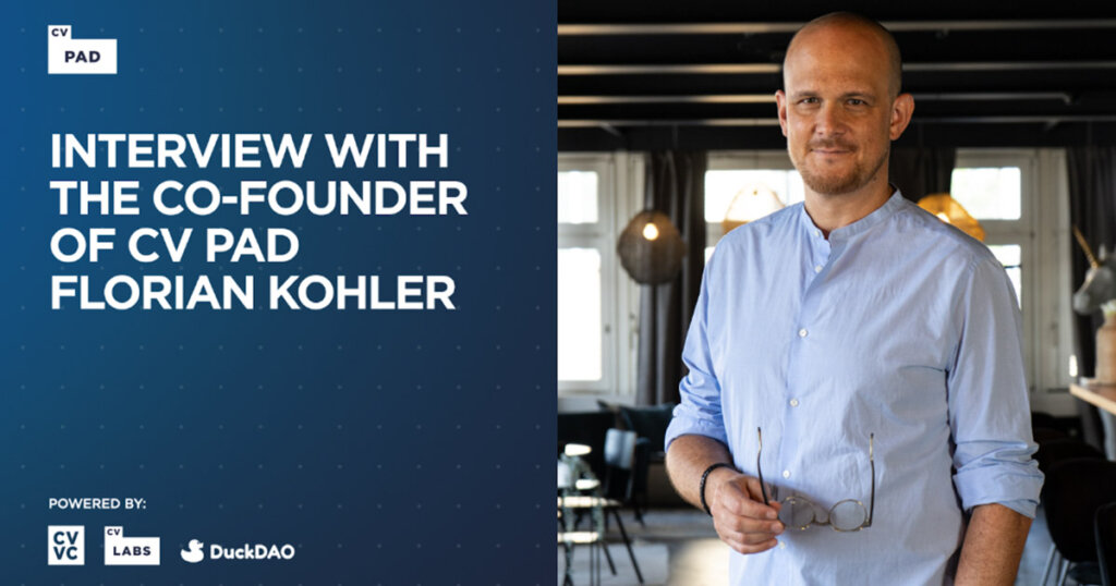 CV Pad to Open Doors to the ‘Real’ World of Crypto, Says Co-Founder Florian Kohler
