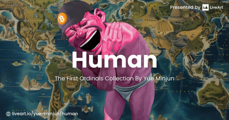Yue Minjun Revolutionizes Bitcoin Art Scene with Pioneering Ordinals Collection on LiveArt