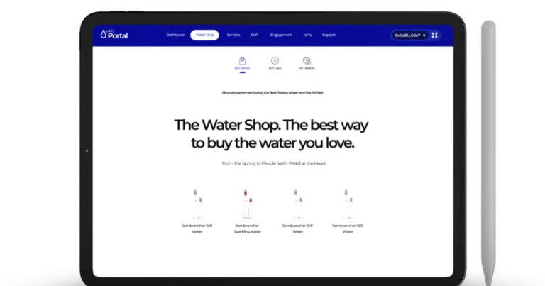 LAKE Unveils Water Shop Portal Trailer in Celebration of Paris Blockchain Week