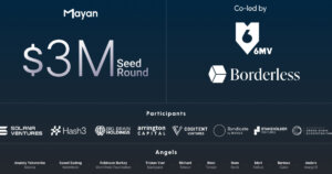 Mayan Raises $3M Led by 6MV and Borderless, To Bring Trust, Low Cost and Speed to Cross-Chain Trading