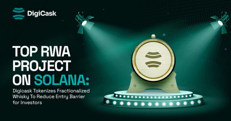 DigiCask Debuts Tokenized Whisky Casks on Solana, Expanding Accessibility in the $75 Billion Global Whisky Market