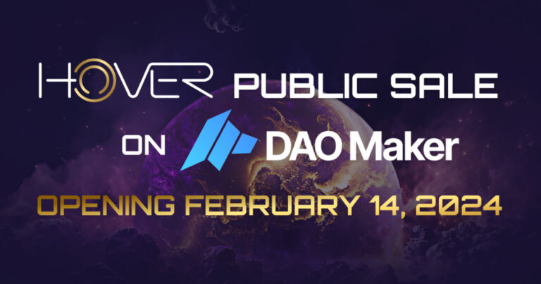 Hover is Ready to Launch Its Public Sale on the DAO Maker