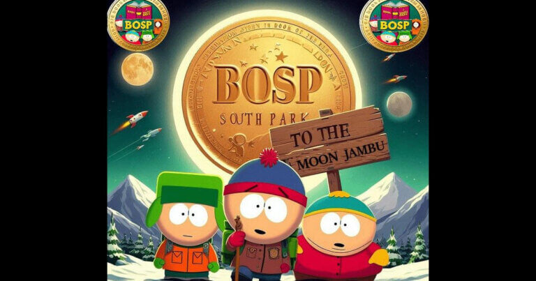 Book Of South Park (BOSP) Meme Token Launches on Ethereum Blockchain