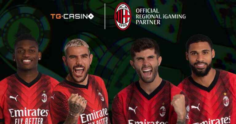 New Crypto Casino TG.Casino Becomes Regional iGaming Partner of AC Milan