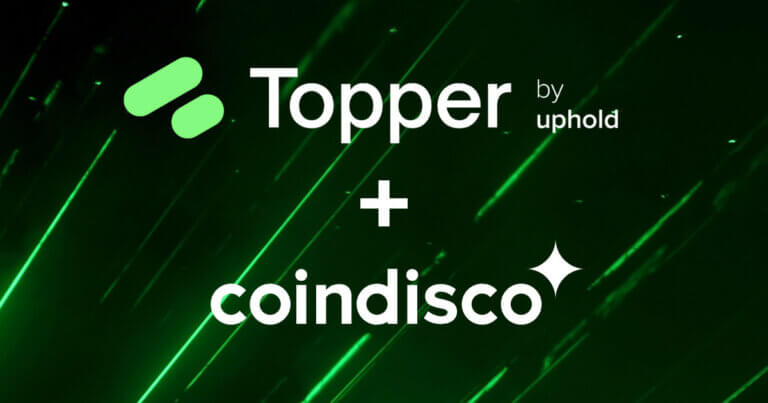 Uphold’s Topper Joins Forces with Coindisco, Streamlining Crypto Purchases for Users Globally