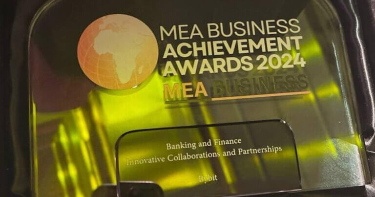 Bybit Wins Innovative Collaborations Award at MENA Business Awards 2024