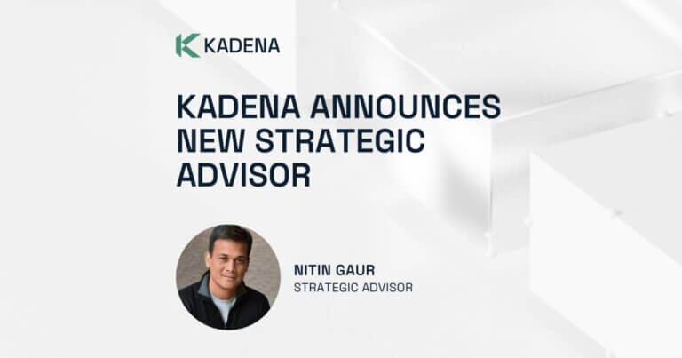Kadena Announces Nitin Gaur as Advisor