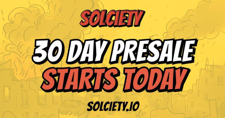 New SOL Meme Coin, Solciety, Launches Today With 30-Day ICO