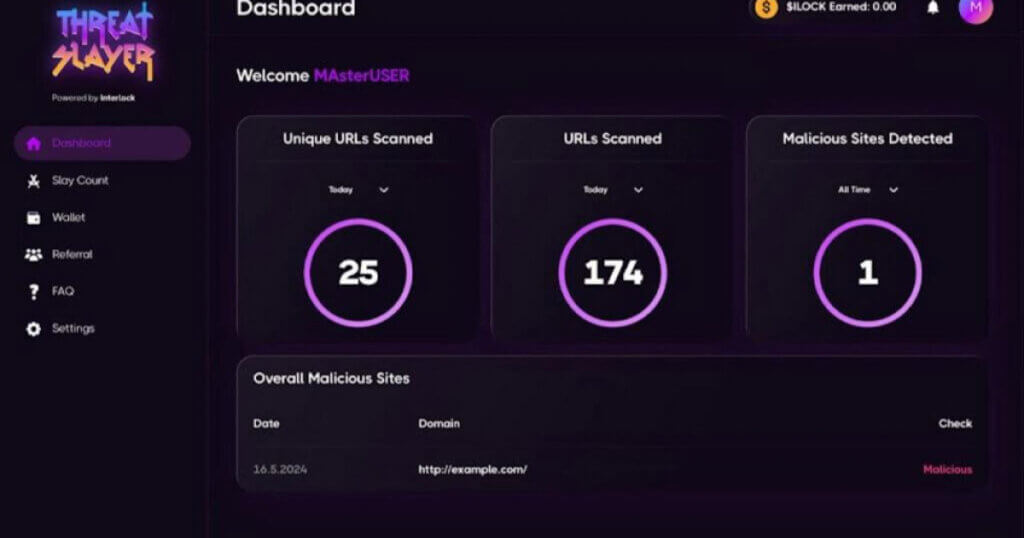Interlock Launches ThreatSlayer Web3 Security Extension and Incentivized Crowdsourced Internet Security Community