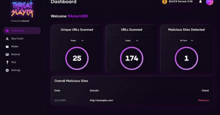 Interlock Launches ThreatSlayer Web3 Security Extension and Incentivized Crowdsourced Internet Security Community