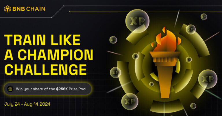 Introducing BNB Chain’s Train Like A Champion Challenge With $250K Rewards