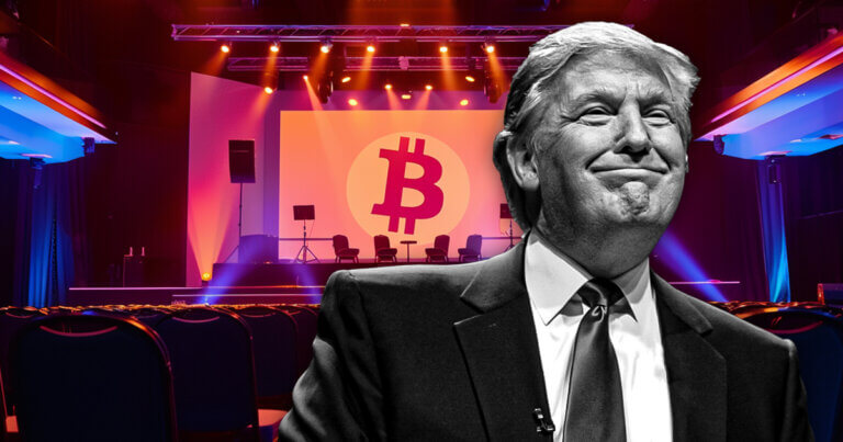 What's going to Trump yelp in his Bitcoin Conference 2024 keynote the following day?