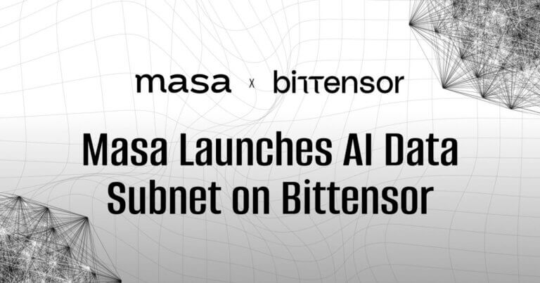 Masa Launches LLM-Powered AI Data Subnet on Bittensor, Bringing Hundreds of Developers into the Ecosystem