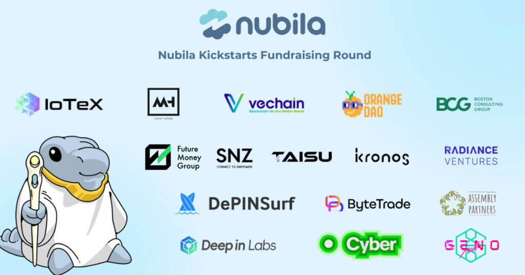 Nubila Kickstarts Fundraising Round Led by IoTeX, VeChain and Other Leading Investors