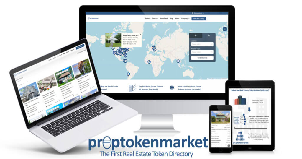 Introducing Proptokenmarket: Pioneering the Future with the “First Real Estate Token Directory”