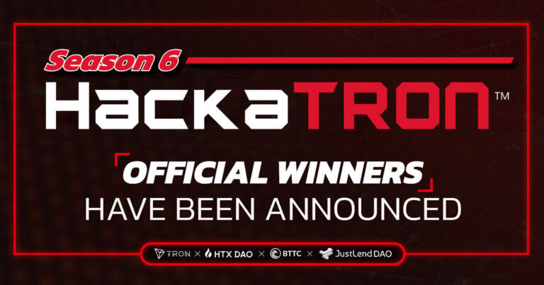 TRON DAO Publicizes HackaTRON Season 6 Winners and Season 7 Preview