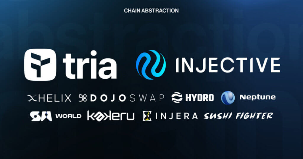 Tria’s Unchained brings Chain Abstraction to Injective Ecosystem
