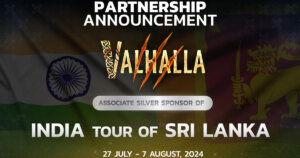 Floki’s Valhalla Joins as Associate Sponsors for India’s Tour of Sri Lanka