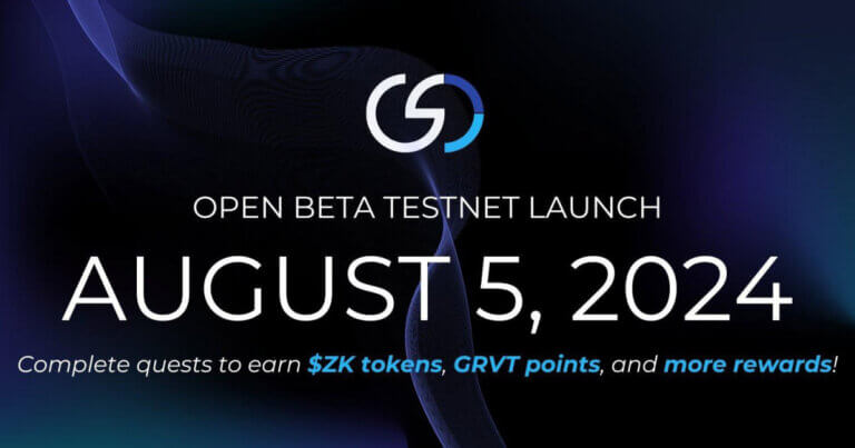 ZKsync-Powered GRVT Launches Open Beta on August 5 with 2.5M Waitlist Testers