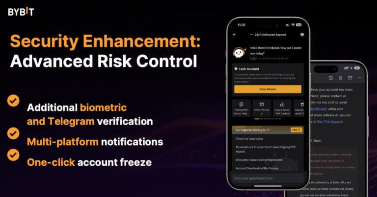 Bybit Leads the Way With Enhanced Security to Safeguard Digital Assets