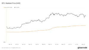 Bitcoin’s realized price upholds $30,000 mark