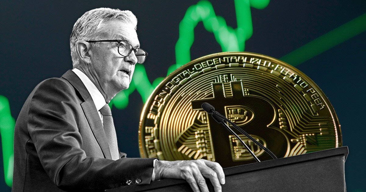 Bitcoin momentarily hit $62k following Powell’s speech on economic outlook