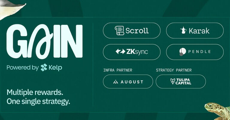 Kelp DAO Launches ‘Gain Vault’ with First Integrated L2 Access