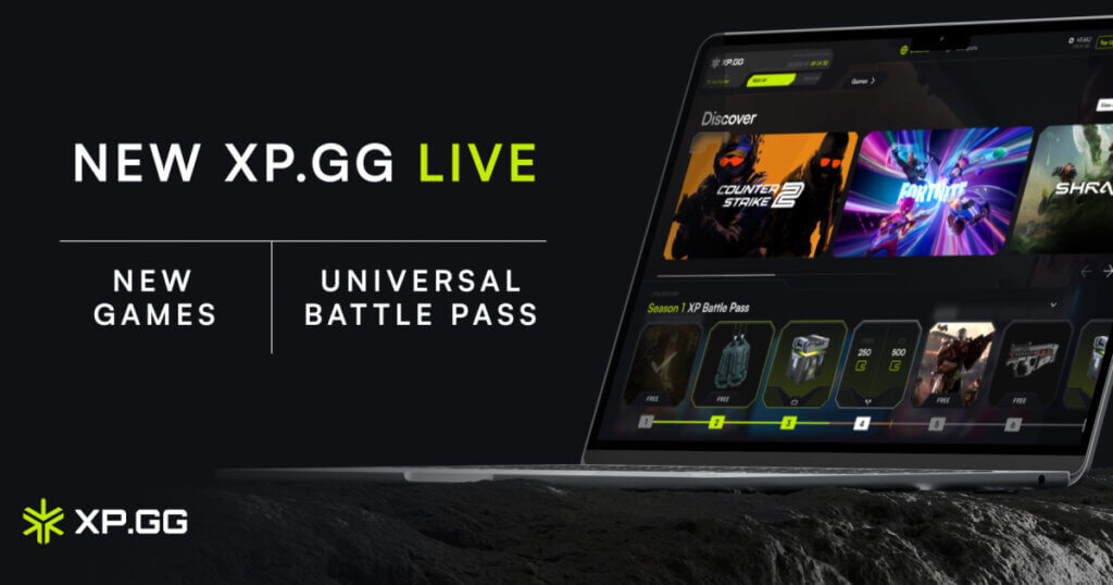 XP.GG Gaming Platform Launches with Universal Battle Pass