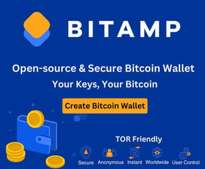 Bitamp - Create a free Bitcoin wallet