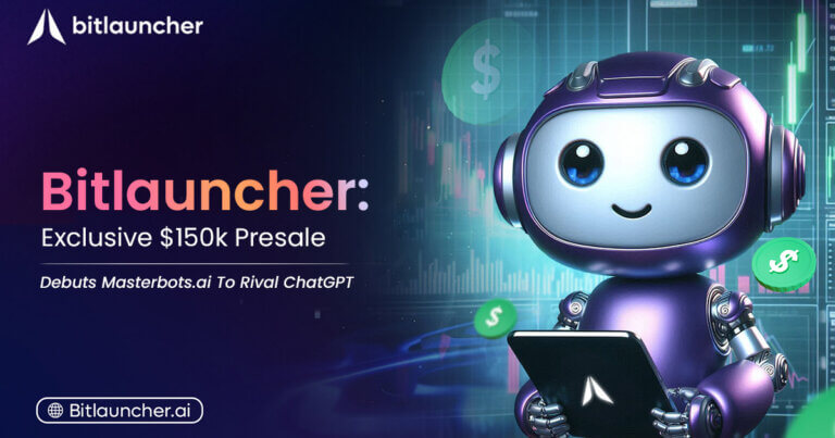 Exclusive $150K Presale: Bitlauncher Debuts Masterbots.ai, the Revolutionary AI Poised to Rival ChatGPT