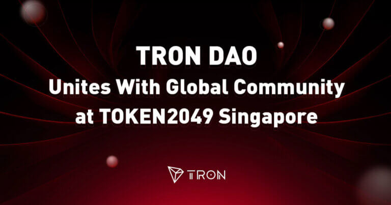 TRON DAO Unites With World Neighborhood at TOKEN2049 Singapore