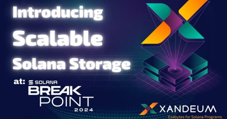 Xandeum to Unveil Solana Scaling Solution, XAND Token Launch and Liquid Staking at Breakpoint 2024