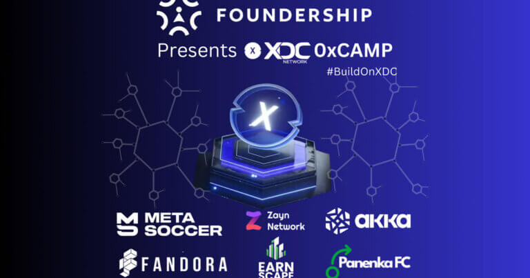 XinFin XDC Network and Foundership Inaugurate XDC 0xCamp Accelerator Program to Propel Global Web3 Startups