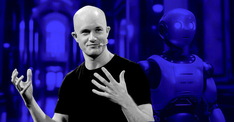 Coinbase CEO Brian Armstrong provides AI agent Reality Terminal its delight in crypto pockets