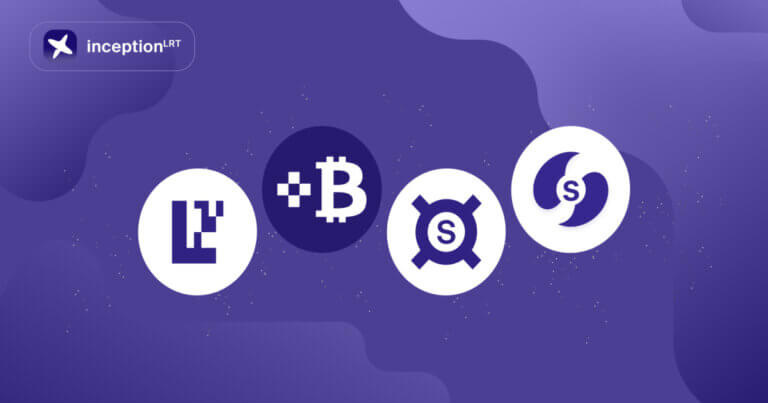 InceptionLRT Unveils 4 new LRTs for EIGEN, tBTC, sFRAX, and slisBNB