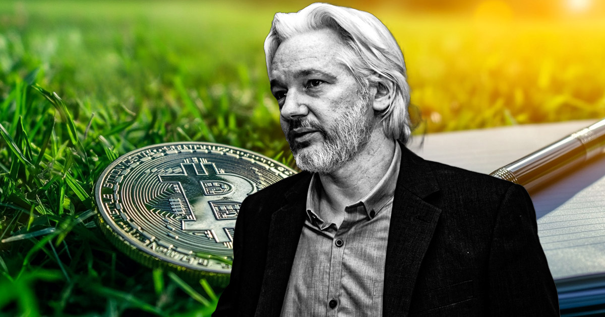 Julian Assange thinks blockchain has a higher purpose than Bitcoin