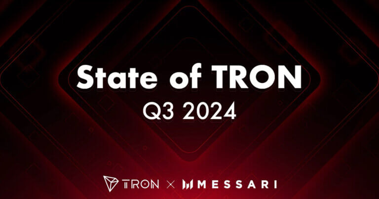 Messari Reports TRONâs Protocol Income Reached an All-Time Excessive in Q3 2024