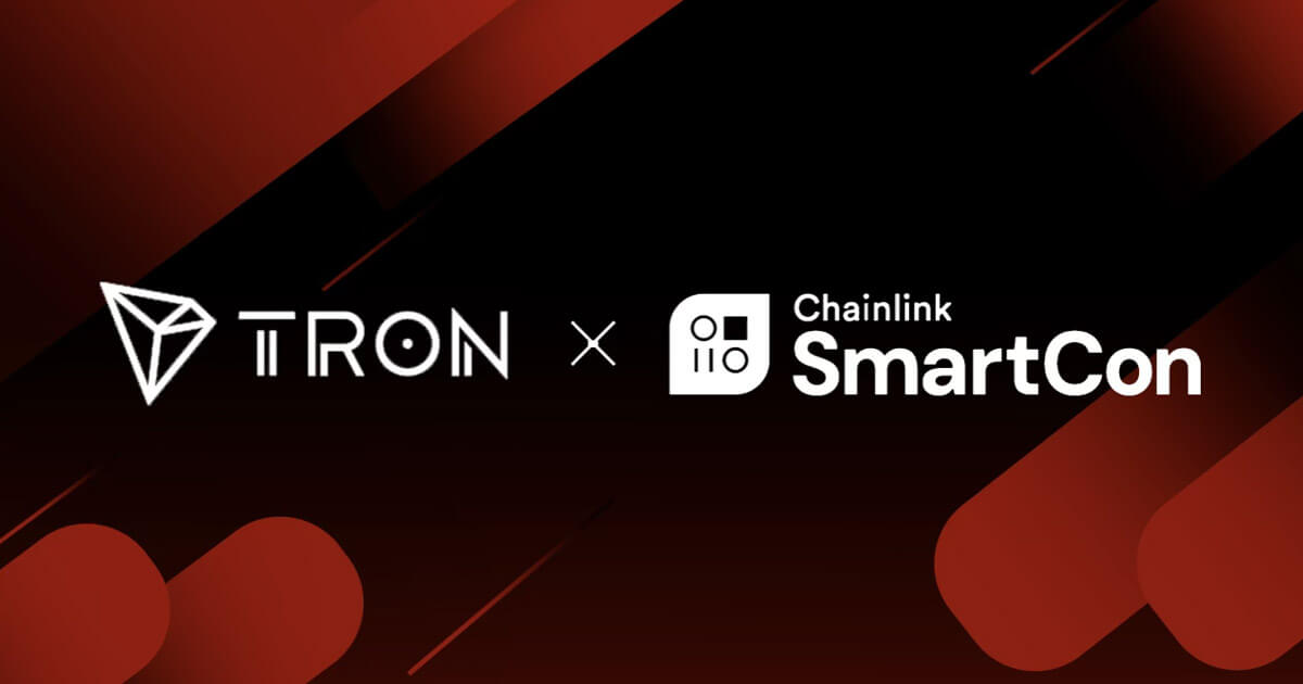 TRON Unites as Silver Sponsor at SmartCon, Justin Sun Announces TRON Integration with Chainlink Data Feeds