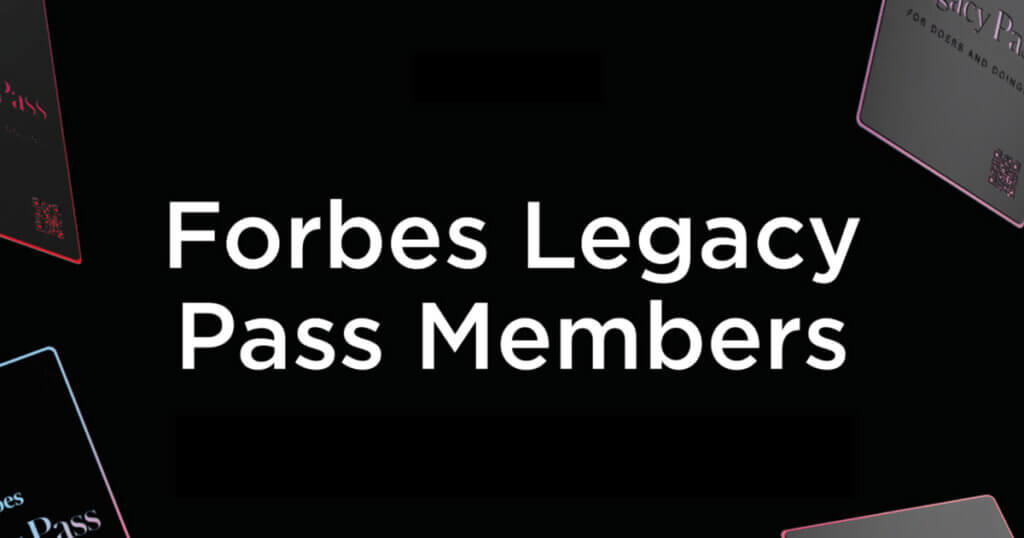 Forbes Web3 Celebrates Innovation: Legacy Pass Members Showcased in the Forbes Magazine