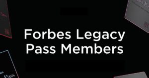 Forbes Web3 Celebrates Innovation: Legacy Pass Members Showcased in the Forbes Magazine