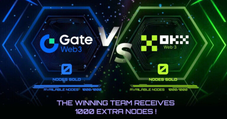 OKX and Gate Wallet Communities in Battle for the Bluwhale Node Challenge