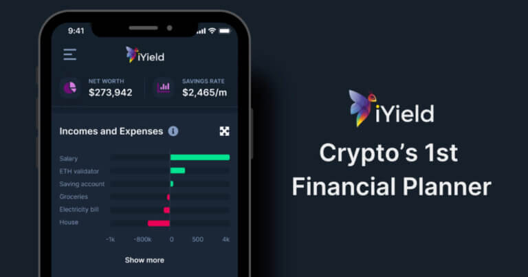 iYield Launches Crypto’s 1st Financial Planning Tool
