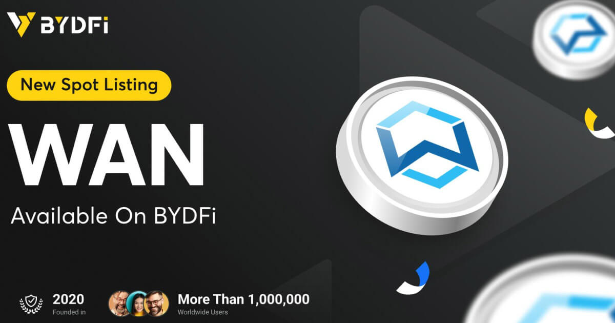 BYDFi Lists WAN The Original Blockchain Interoperability Solution 
