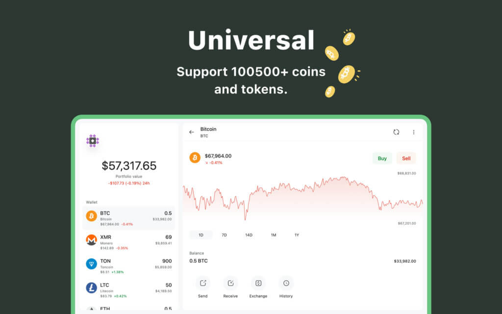 Coin Wallet screenshot