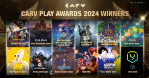 CARV Play Awards 2024 Honors Gaming Excellence Across 16 Categories