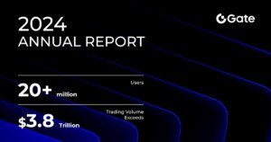 Gate 2024 Annual Report: Trading Volume Exceeds $3.8 Trillion, Solidifying Top 4 Market Position