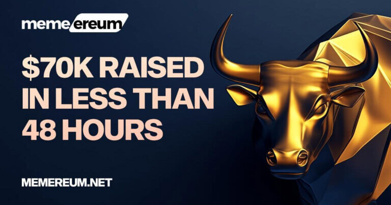Memereum Raises $70k in Just 48 Hours—Presale Total Nears $1.3M