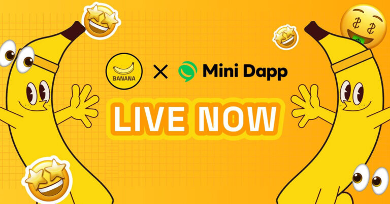 BANANA is Live on LINE’s Dapp Portal, Pioneering AI-Powered Data Sovereignty and Rewards